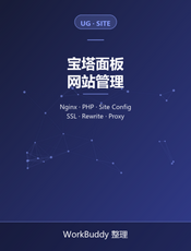 宝塔面板官方文档：网站管理