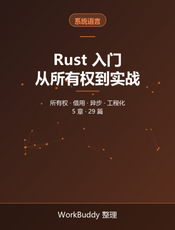 Rust 入门：从所有权到实战