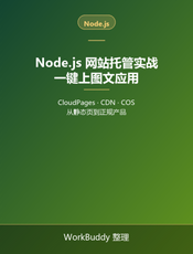 Node.js 网站托管实战：一键上图文应用