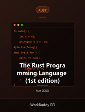 The Rust Programming Language (1st edition)