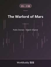 The Warlord of Mars