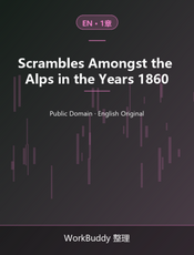 Scrambles Amongst the Alps in the Years 1860–69